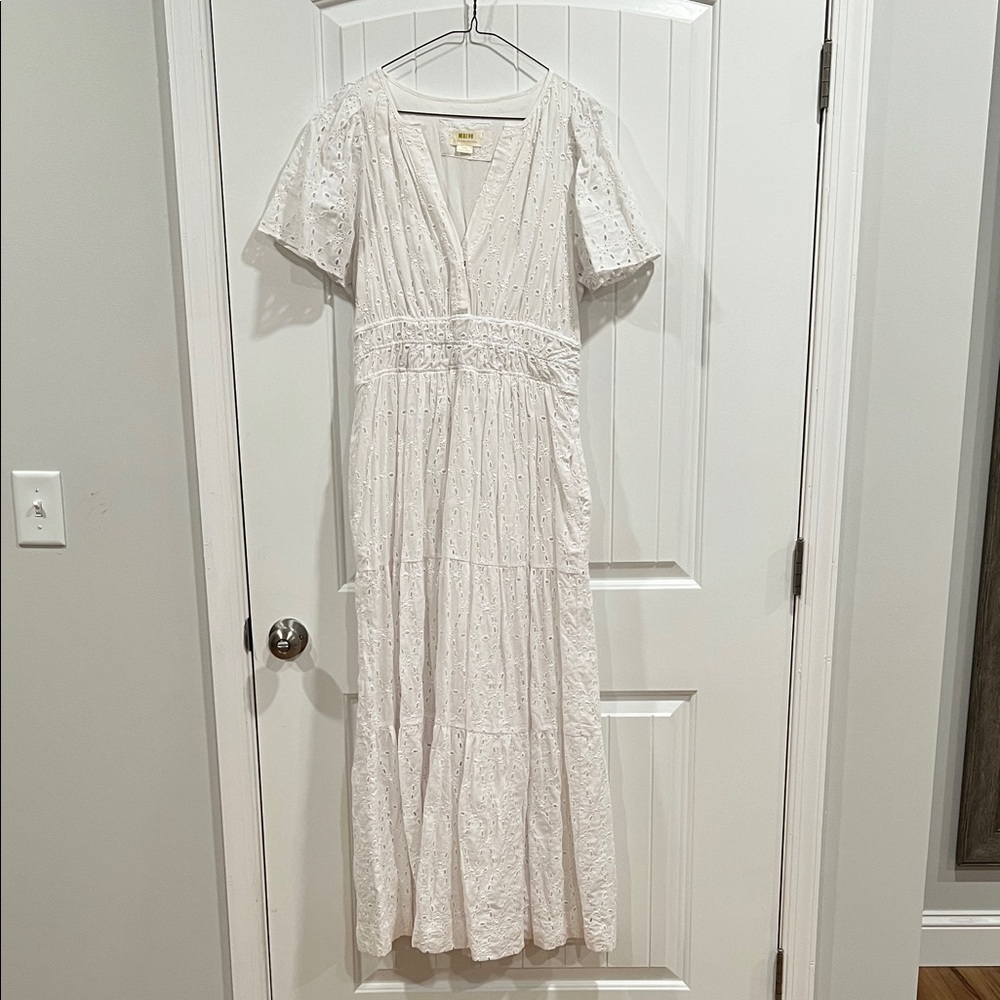 White Anthropologie Dress